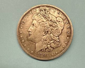 1891-O Morgan Dollar