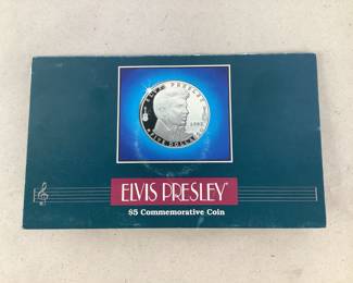 Collectors Commemorative $5 Coin- Elvis Presley