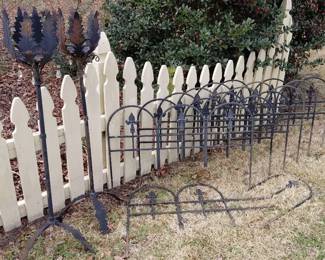 Outdoor Ornate Metal Decor