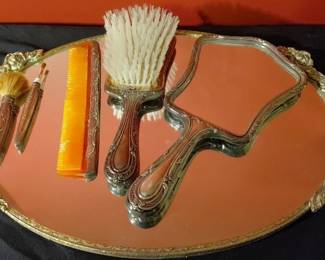 Sterling Dresser Set