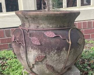 Vintage Terracotta Handcrafted Pot