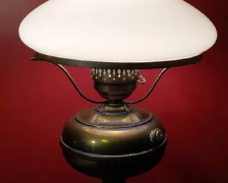 Vintage Hurricane Lamp
