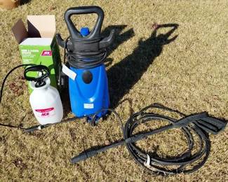 Electric Pressure Washer with Extra Cleaner Sprayer