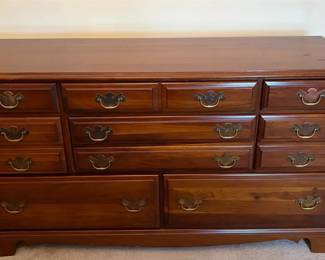 Country Squire By Cherokee Solid Northern Cherry Dresser