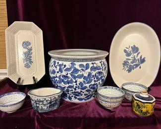 Stunning Blue Ceramics