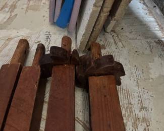 Wooden quilting frame