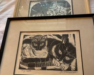 Fannie Mennon "My Cats"