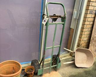 Metal hand truck