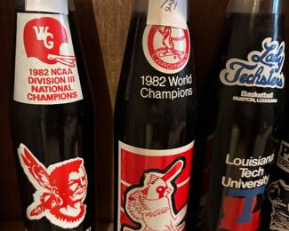 Coke commemorative bottles