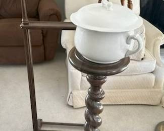 MENS RACK AND FERN STAND