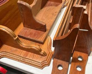 WOODEN SHELVES
