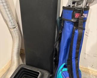 GOLF CLUBS EXERCISE EQUIPMENT