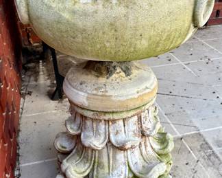 Concrete Planter 3 feet High by 22” wide
$350 Call Donna 850-516-2425