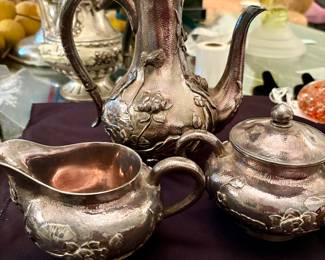Sterling Silver Tea Set Call Donna At 850-516-2425