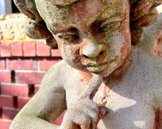 Large Concrete Cherub Angel Statue
43” T x 15” W
$500
Call Donna 850-516-2425