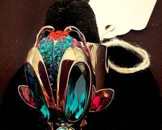 Swarovski Ring Scarab Beetle Ring $200