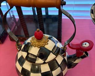 MACKENZIE-CHILDS Teapot $175.00
Call Donna 850-516-2425