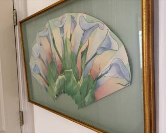 Beautiful Fan Art by Hart $200