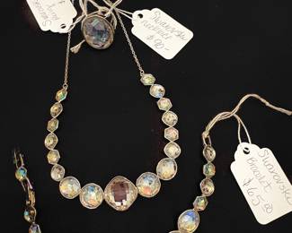 Swarovski Bracelet $65
Swarovski Ring $90
Swarovski Necklace $90
Call Donna 850-516-2425