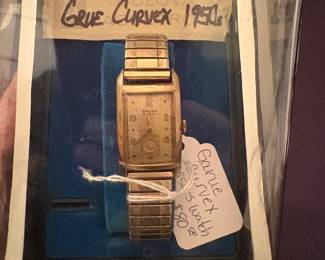 Garue Curvex 1950’s Watch 10k Gold Filled $80