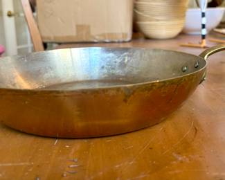 Copper sauté pan $50