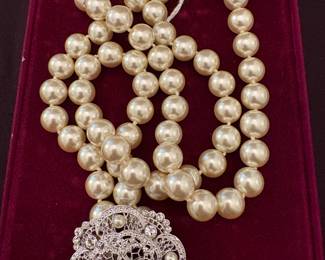 Camrose and Kross Pearl Necklace  $70