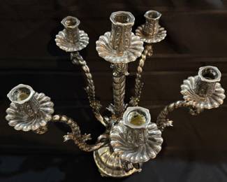 Sterling Silver Candelabra