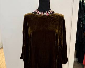 Eileen Fisher velvet Top $90 
Many Colors