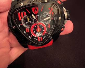 Tonio Lamborghini Watch $1,300
Call Donna 850-516-2425