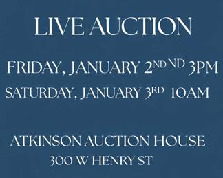 NEW YEARS 2DAY LIVE AUCTION
