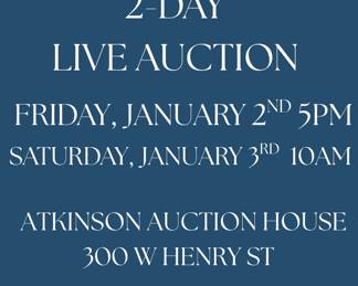 NEW YEARS 2DAY LIVE AUCTION