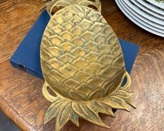Vintage Brass Pineapple