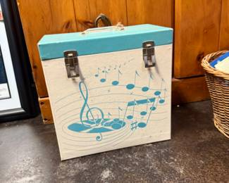 1960s Vintage Record box