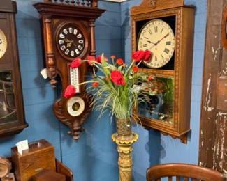 many special vintage clocks