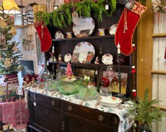 beautiful vintage buffet