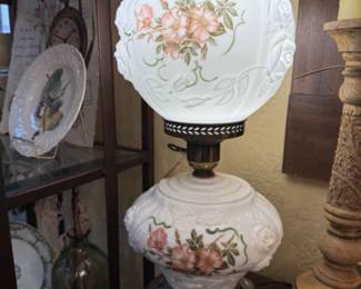Gone with the Wind style Hurricane Parlor Lamp