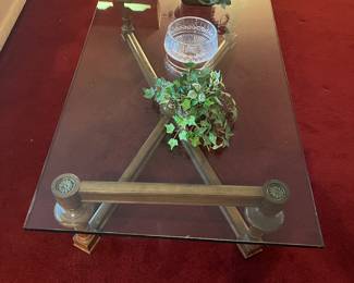 Glass Top Coffee Table