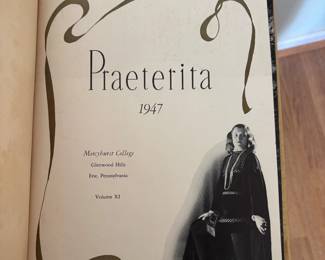 Vintage High School Yearbook - Praeterita