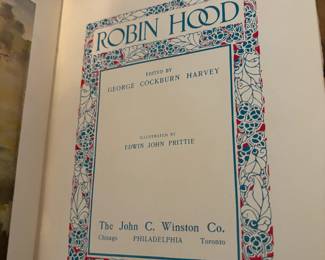 Vintage Robin Hood book