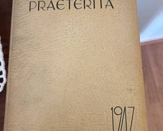 Vintage High School Yearbook - Praeterita