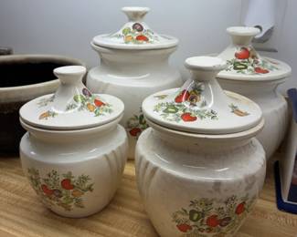 Vintage canisters