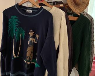 Vintage men's sweaters
