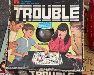 Trouble Vintage board game