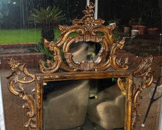 Vintage Ornate Mirror