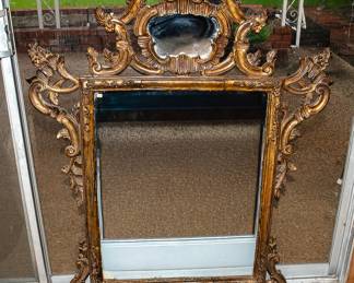 Vintage Ornate Mirror