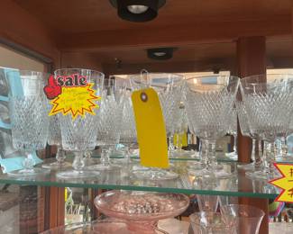 Royal Diamond by Fine Art wine ice tea glasses