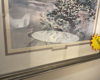 C. Anderson Rodney Square signed painting (29” x 23”) $43.75 + tax