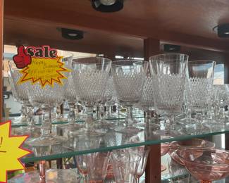 Royal Diamond by Fine Art wine goblets