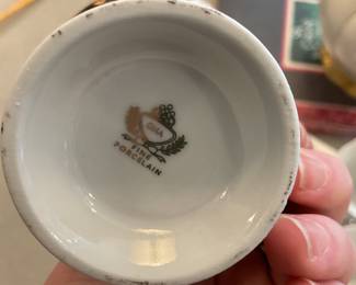 GNA porcelain teacup set (6) $35 + tax