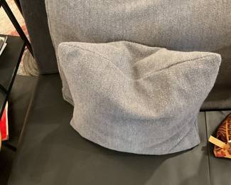 Curved 4 piece sectional sofa (depth=35” height of seat=14” height of back=30” length of each section=58”) $3500 + tax